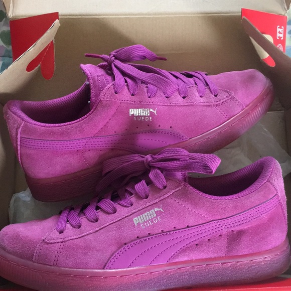 puma suede classic viola